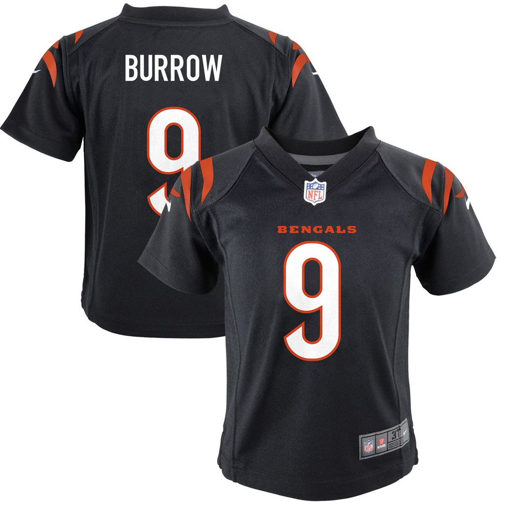 Joe Burrow Cincinnati Bengals Toddler Game Jersey - Black