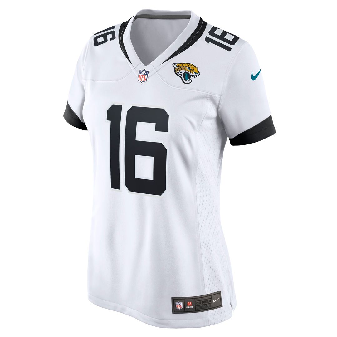 Trevor Lawrence Jacksonville Jaguars Women's Game Jersey - White