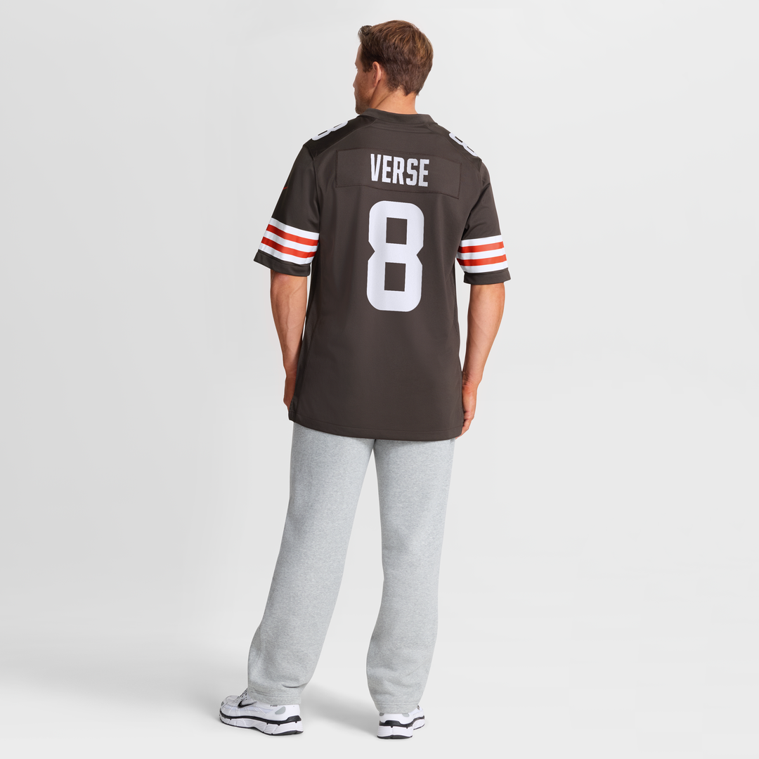 Jared Verse Cleveland Browns Team Game Jersey - Brown