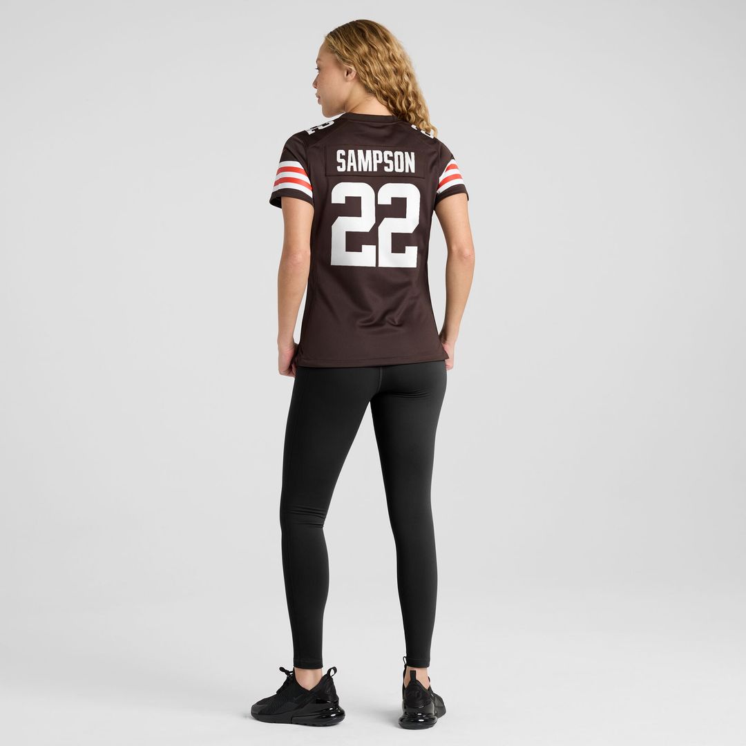 Dylan Sampson Cleveland Browns Women's Team Game Jersey - Brown