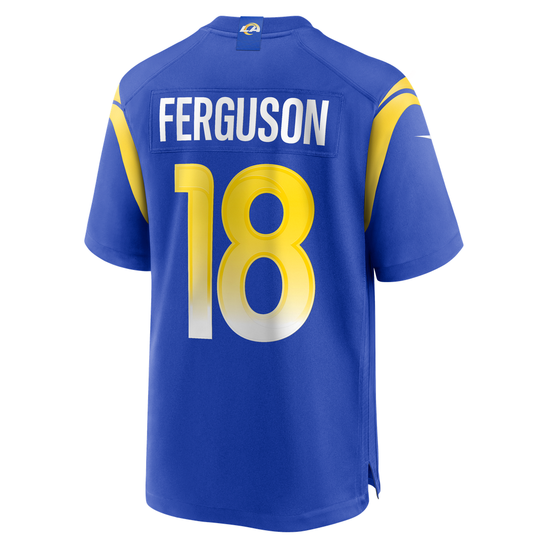Terrance Ferguson Los Angeles Rams Team Game Jersey - Royal