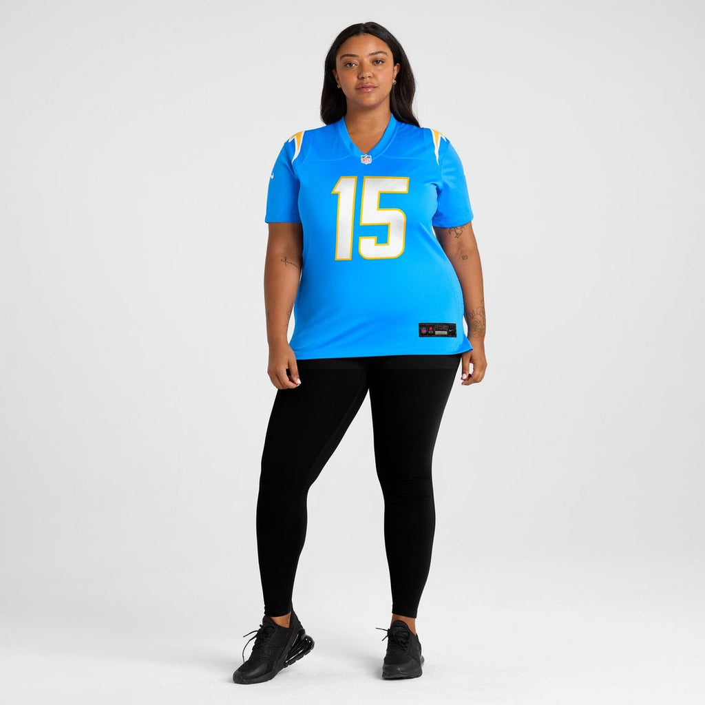 Ladd McConkey Los Angeles Chargers Women's Game Jersey - Powder Blue