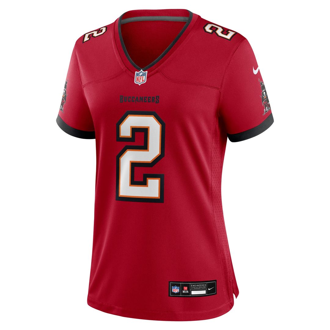 Emeka Egbuka Tampa Bay Buccaneers Women's Team Game Jersey - Red