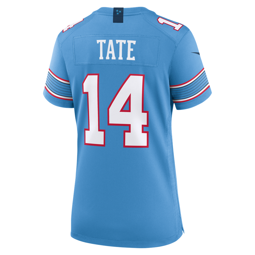 Carnell Tate Tennessee Titans Women's Team Game Jersey - Light Blue