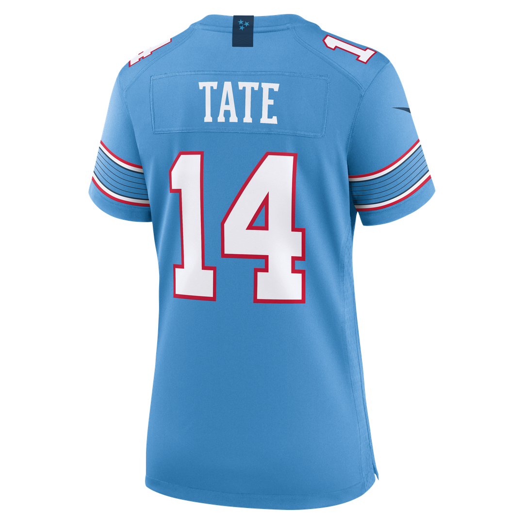 Carnell Tate Tennessee Titans Women's Team Game Jersey - Light Blue