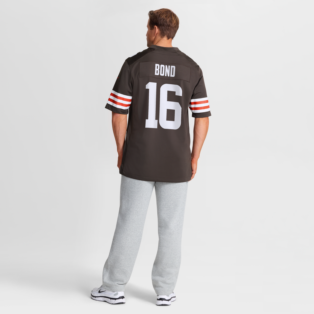 Isaiah Bond Cleveland Browns Team Game Jersey - Brown
