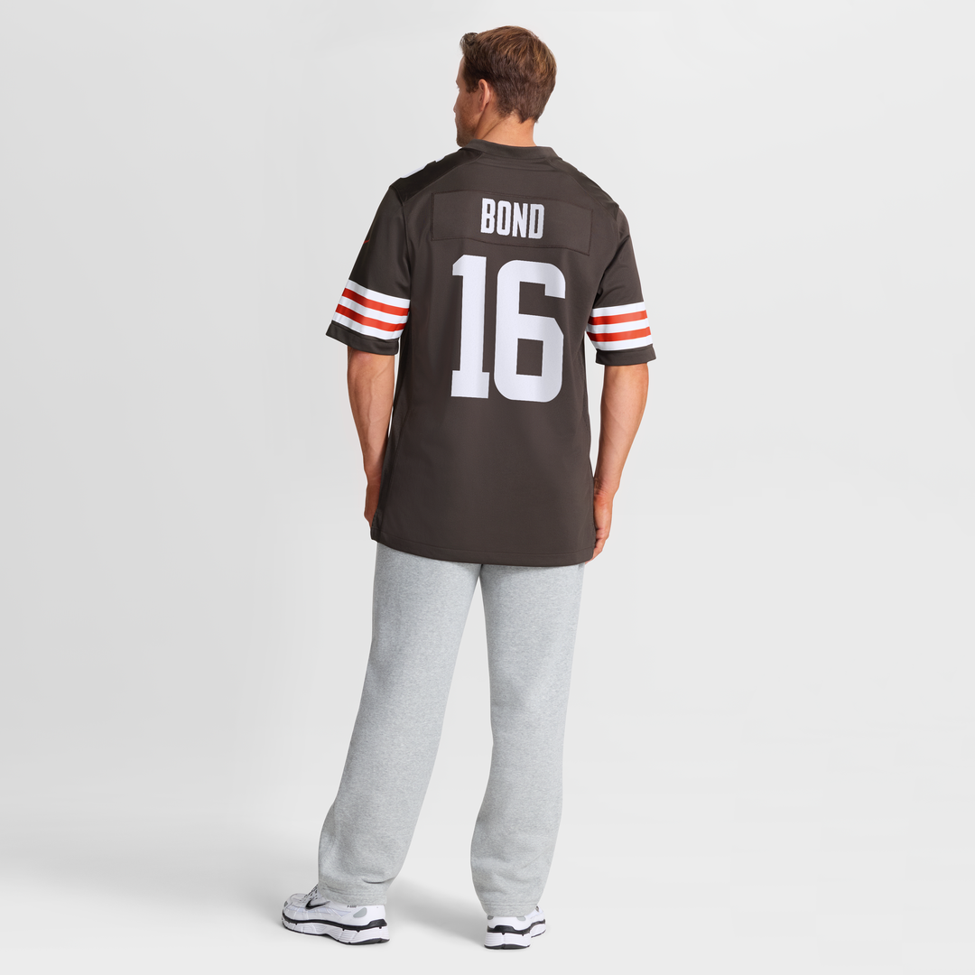 Isaiah Bond Cleveland Browns Team Game Jersey - Brown