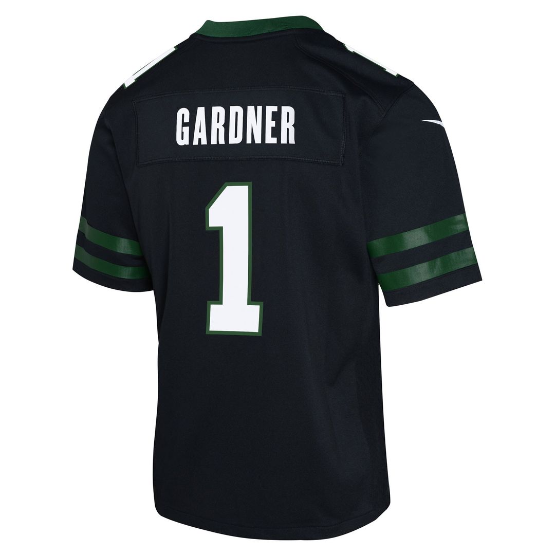Ahmad Sauce Gardner New York Jets Youth Game Jersey - Black