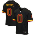 Mike Sainristil Washington Commanders Youth Hail Raiser Alternate Game Jersey - Black