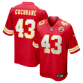 Jack Cochrane Kansas City Chiefs Game Player Jersey - Red
