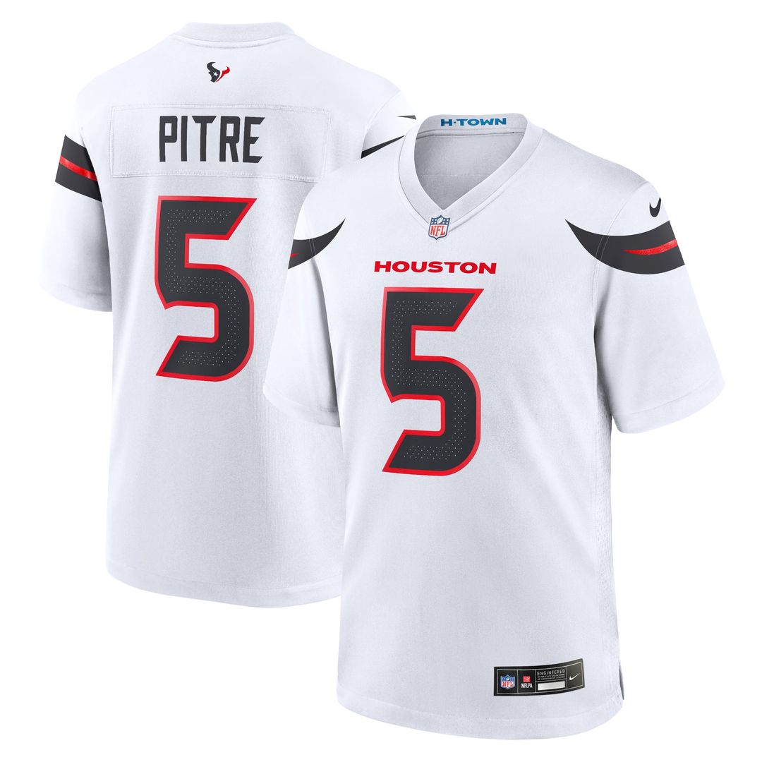 Jalen Pitre Houston Texans Alternate Game Jersey - Red