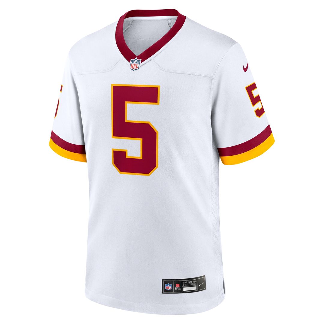 Jayden Daniels Washington Commanders Game Jersey - Burgundy
