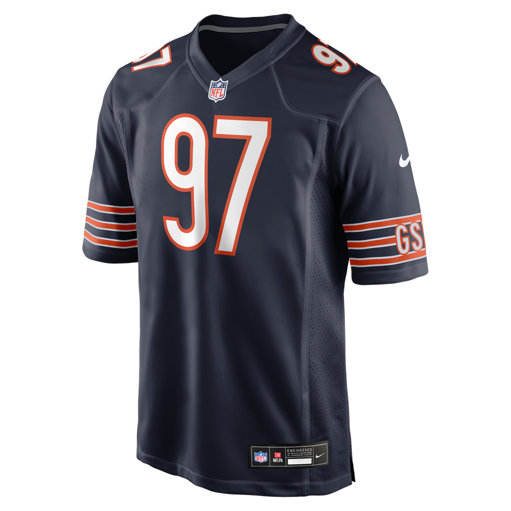 James Lynch Chicago Bears Team Game Jersey - Navy