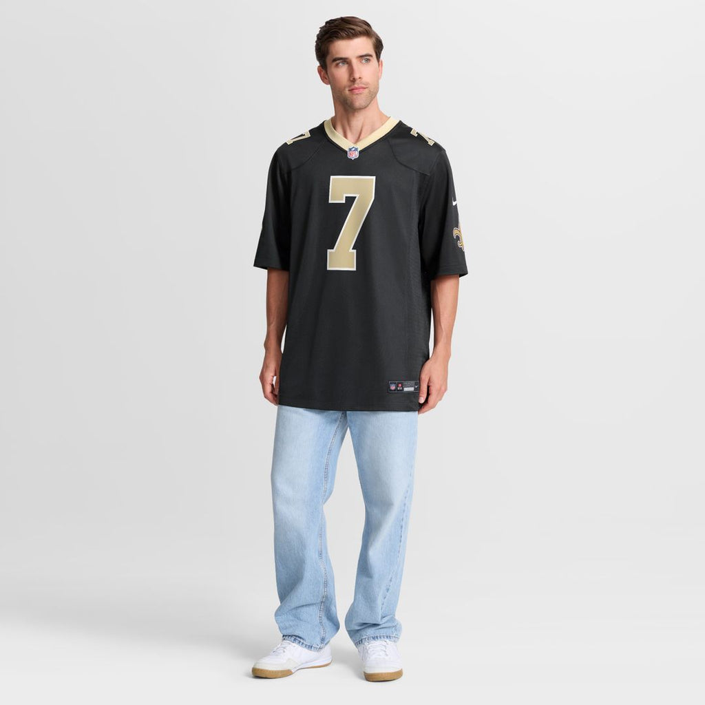 Taysom Hill New Orleans Saints Game Jersey - Black