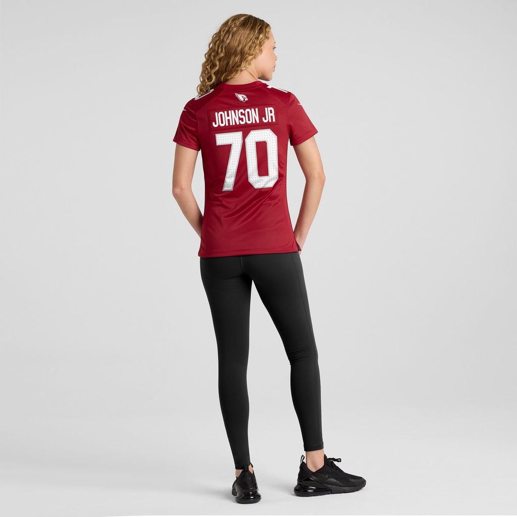 Paris Johnson Jr. Arizona Cardinals Women's Game Jersey - Cardinal