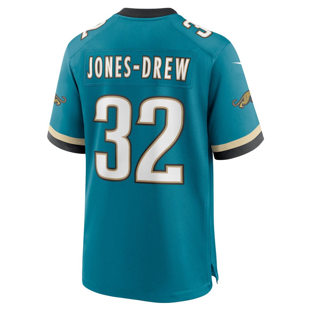 Maurice Jones-Drew Jacksonville Jaguars Retired Player Alternate Game Jersey - Teal
