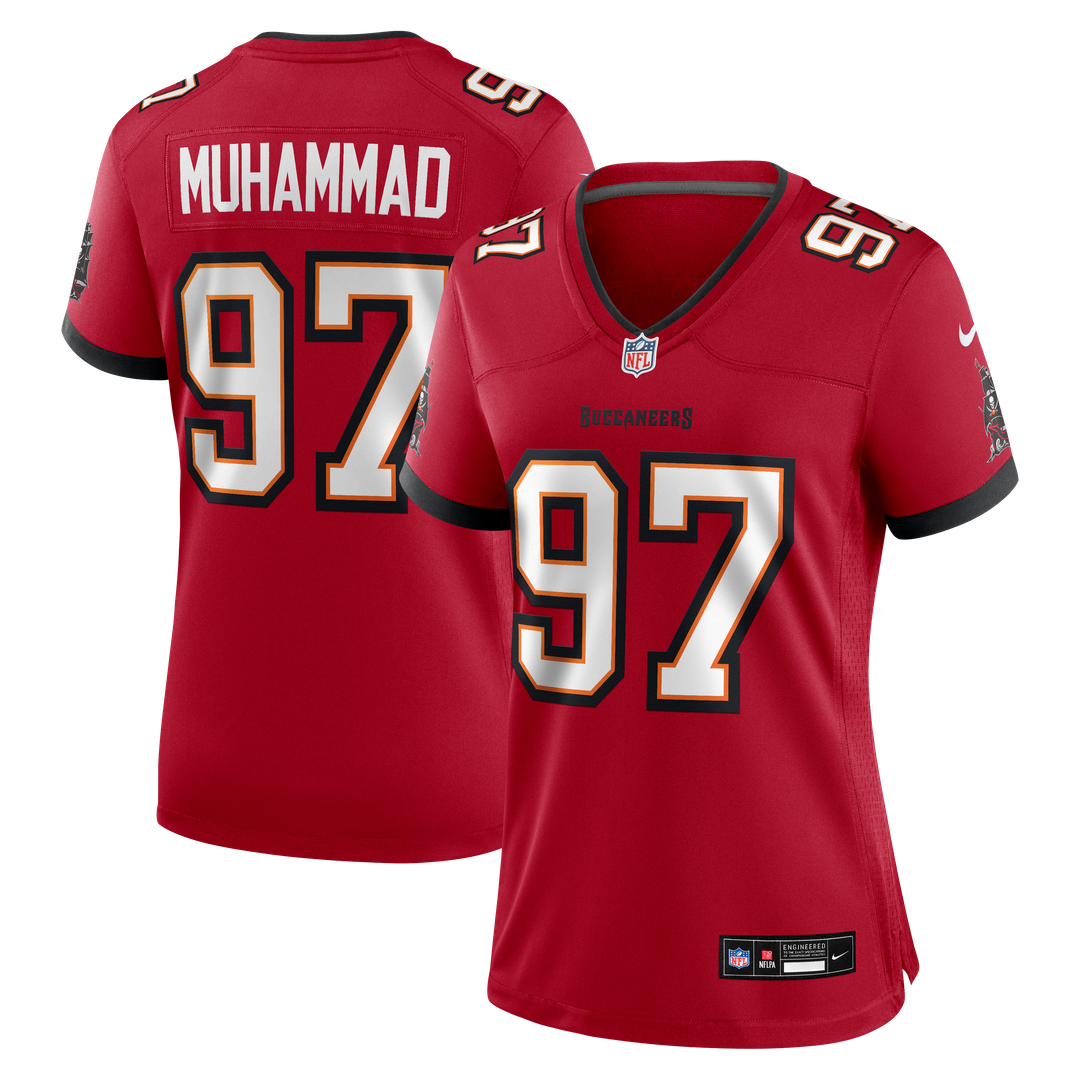 Al-Quadin Muhammad Tampa Bay Buccaneers Women's Team Game Jersey - Red