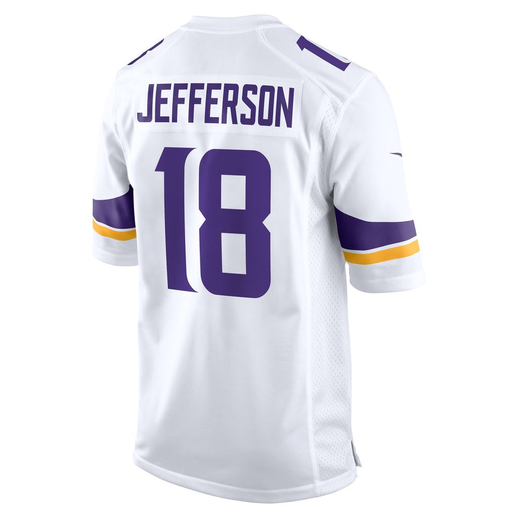Justin Jefferson Minnesota Vikings Game Player Jersey - White