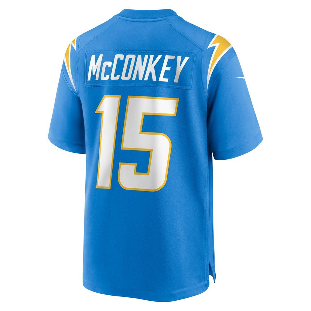 Ladd McConkey Los Angeles Chargers Alternate Charger Power Game Player Jersey - Gold