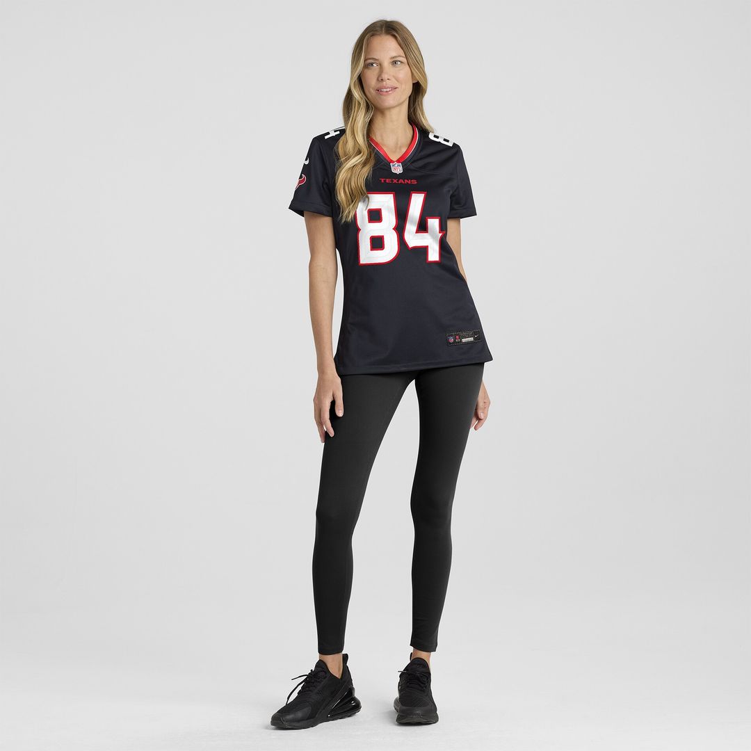 Justin Watson Houston Texans Women's Team Game Jersey - Navy