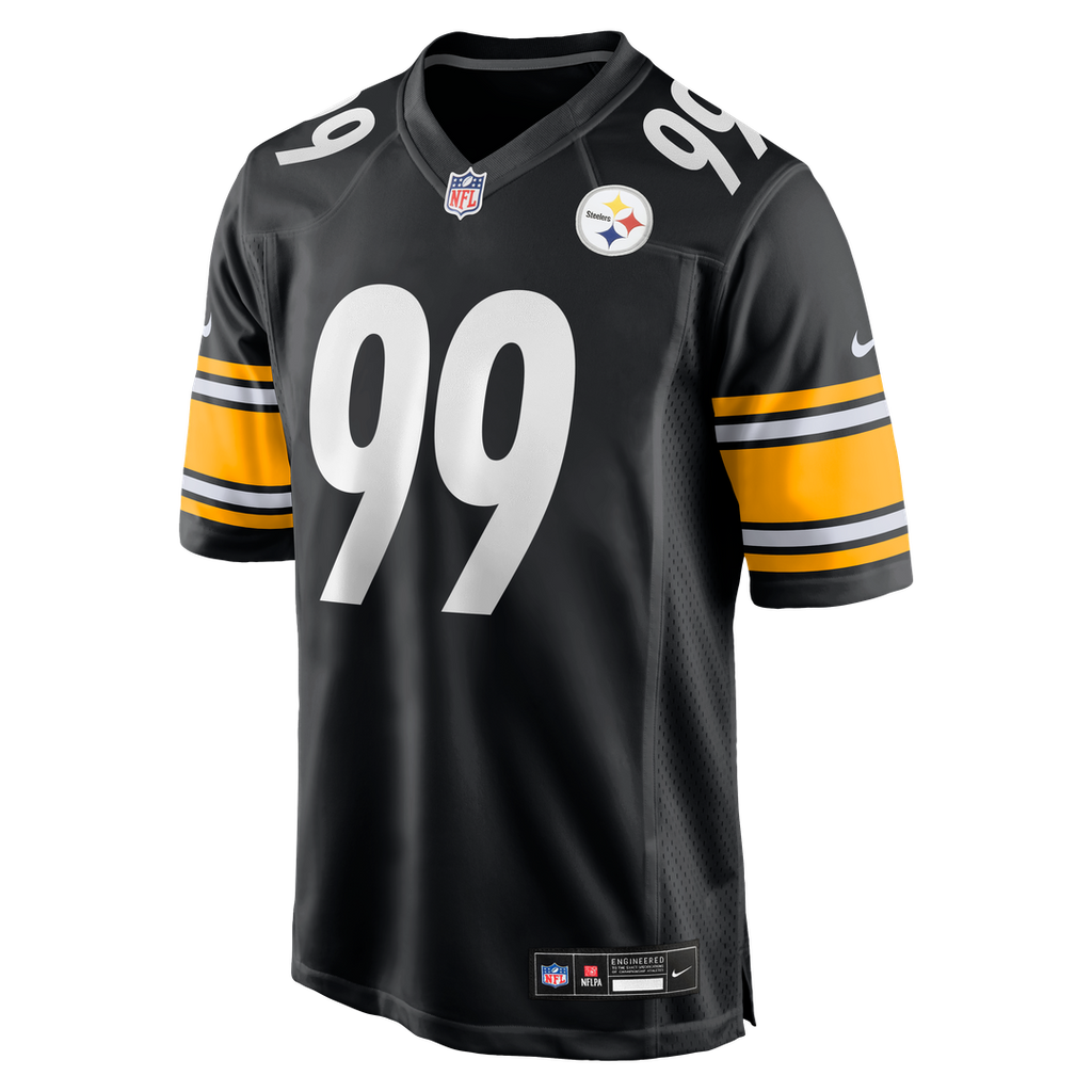Derrick Harmon Pittsburgh Steelers Game Player Jersey - Black