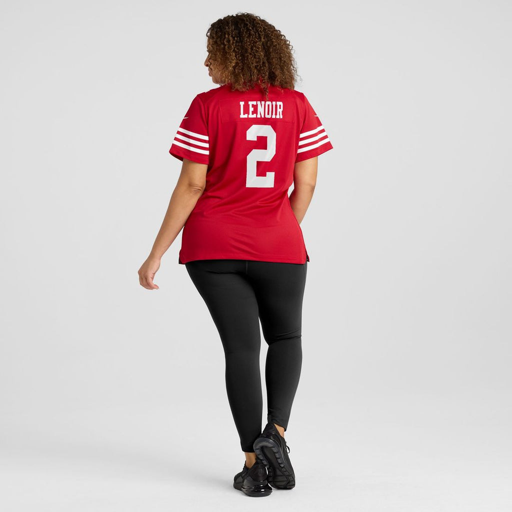Deommodore Lenoir San Francisco 49ers Women's Game Jersey - Scarlet