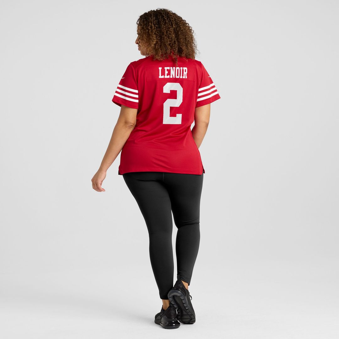 Deommodore Lenoir San Francisco 49ers Women's Game Jersey - Scarlet