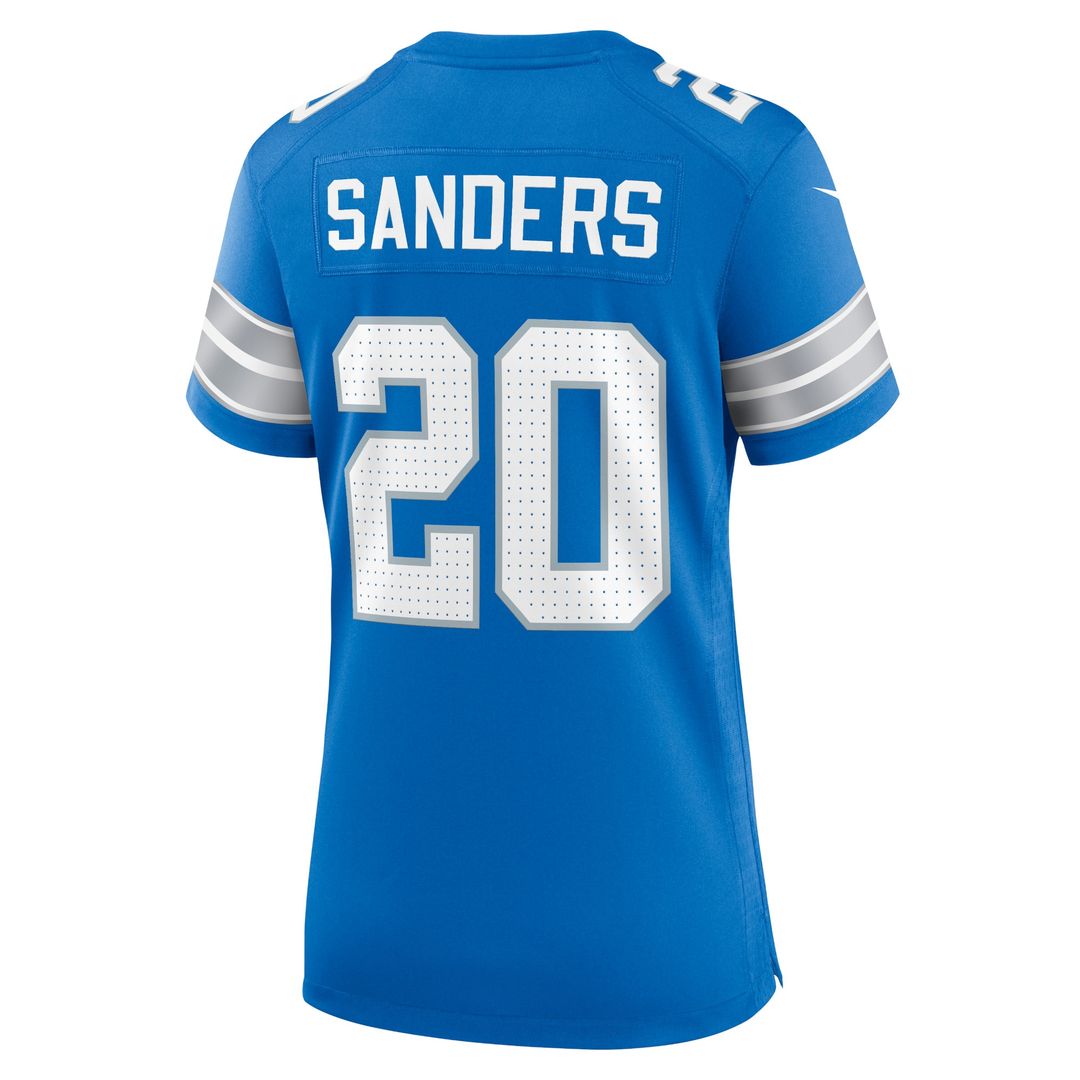 Barry Sanders Detroit Lions Women's Retired Player Game Jersey - Blue