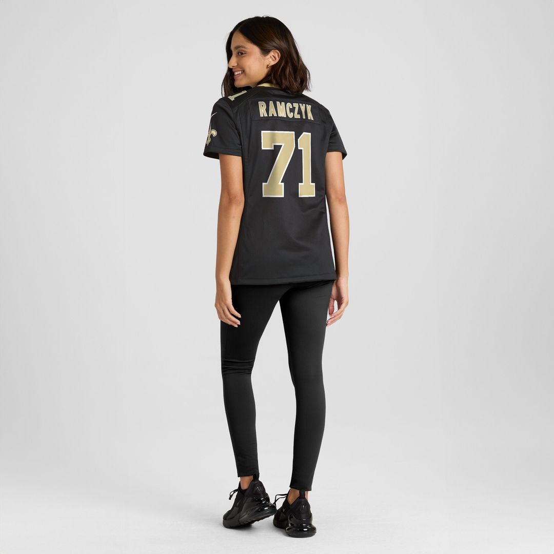 Ryan Ramczyk New Orleans Saints Women's Game Jersey - Black