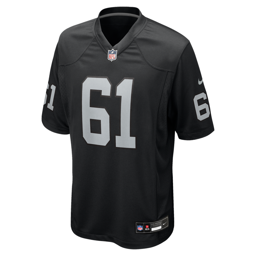 Meredith Las Vegas Raiders Game Player Jersey - Black