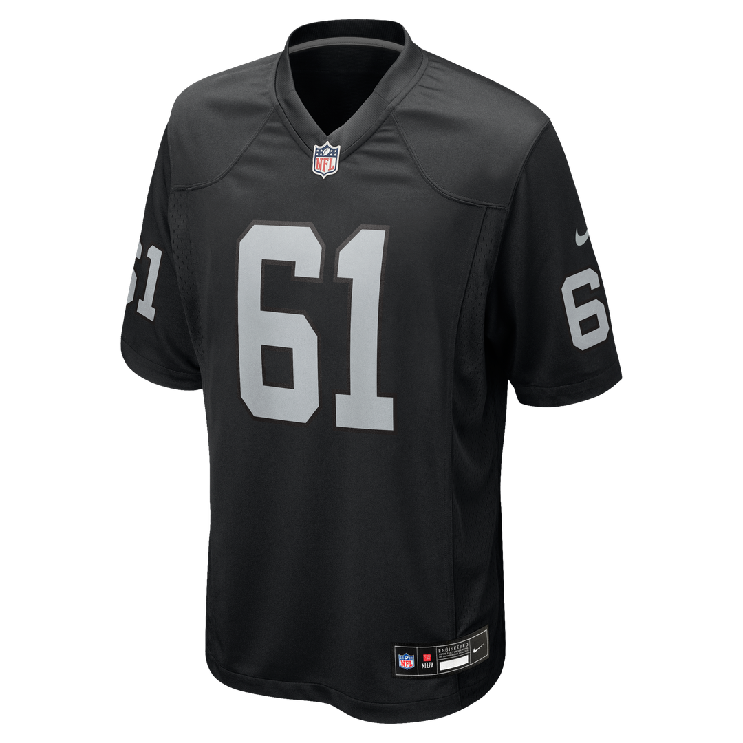 Meredith Las Vegas Raiders Game Player Jersey - Black