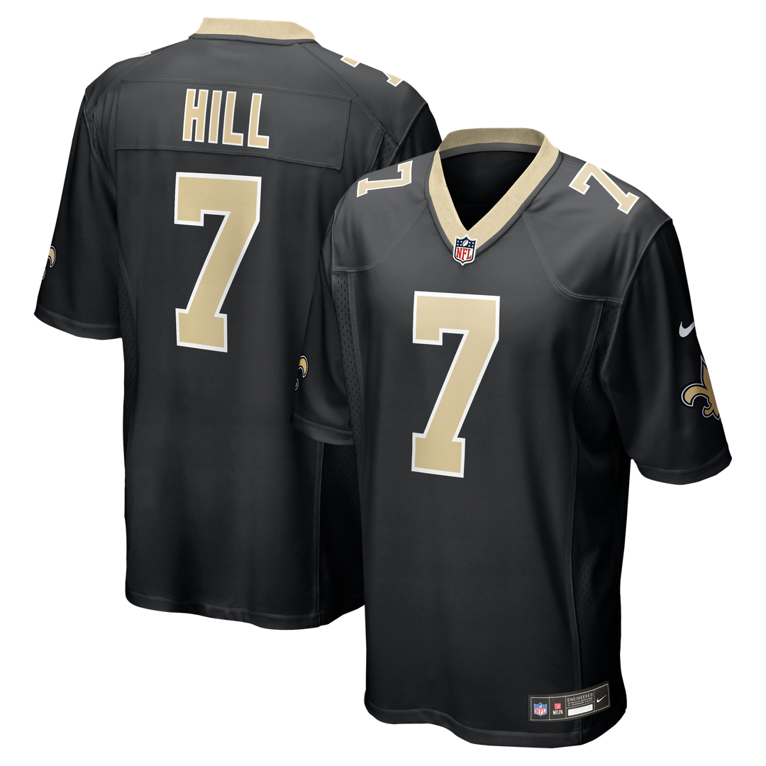 Taysom Hill New Orleans Saints Game Jersey - Black