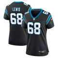 Damien Lewis Carolina Panthers Women's Game Jersey - Black