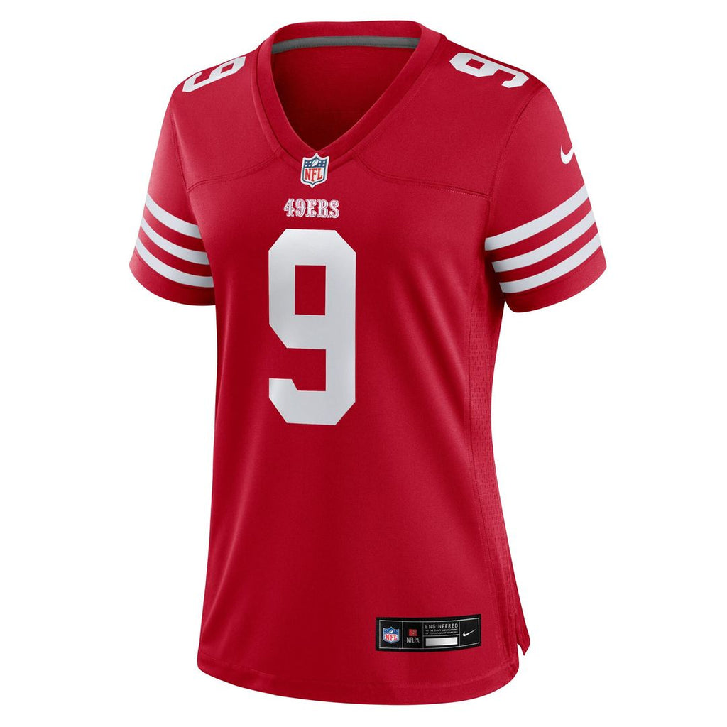 Skyy Moore San Francisco 49ers Women's Team Game Jersey - Scarlet