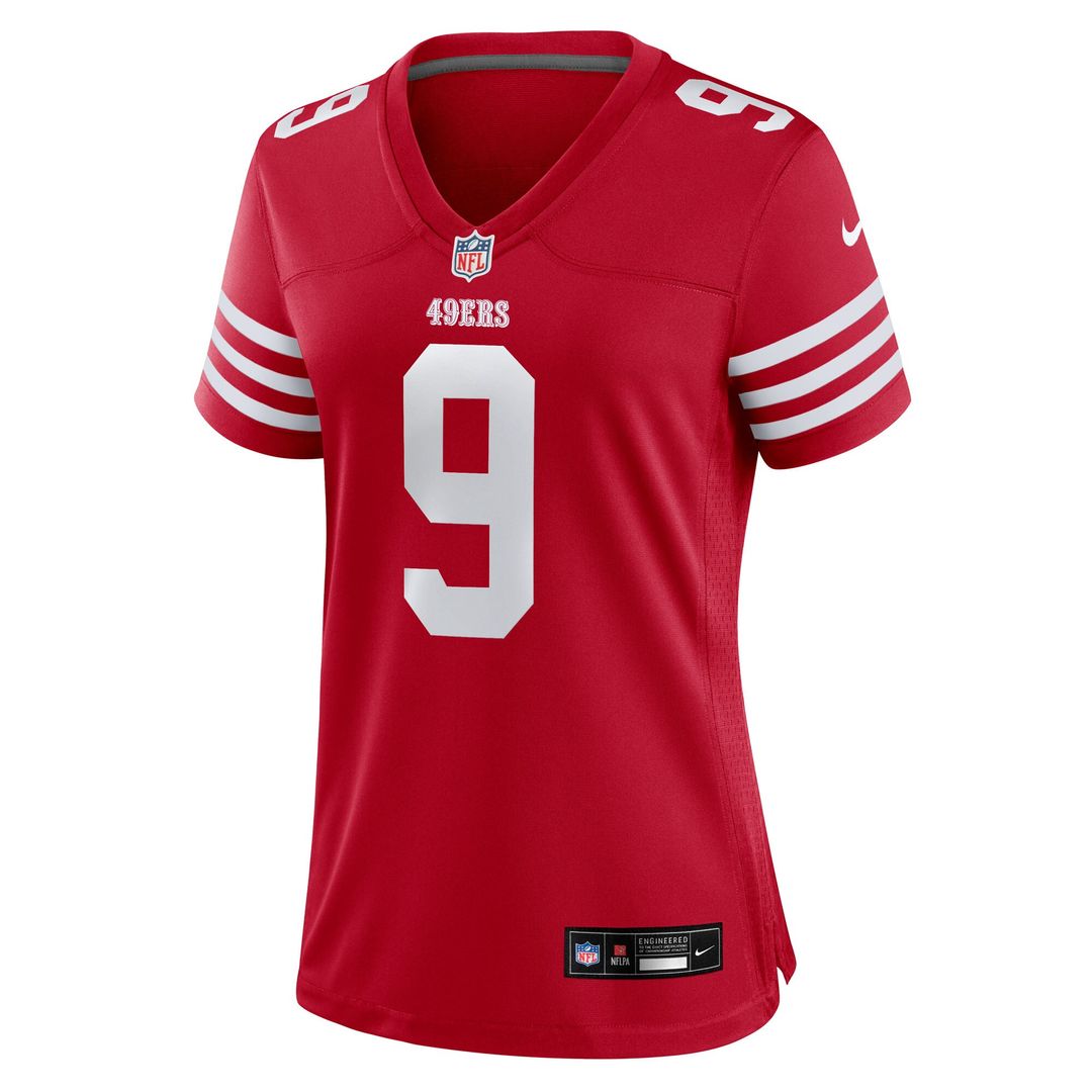 Skyy Moore San Francisco 49ers Women's Team Game Jersey - Scarlet