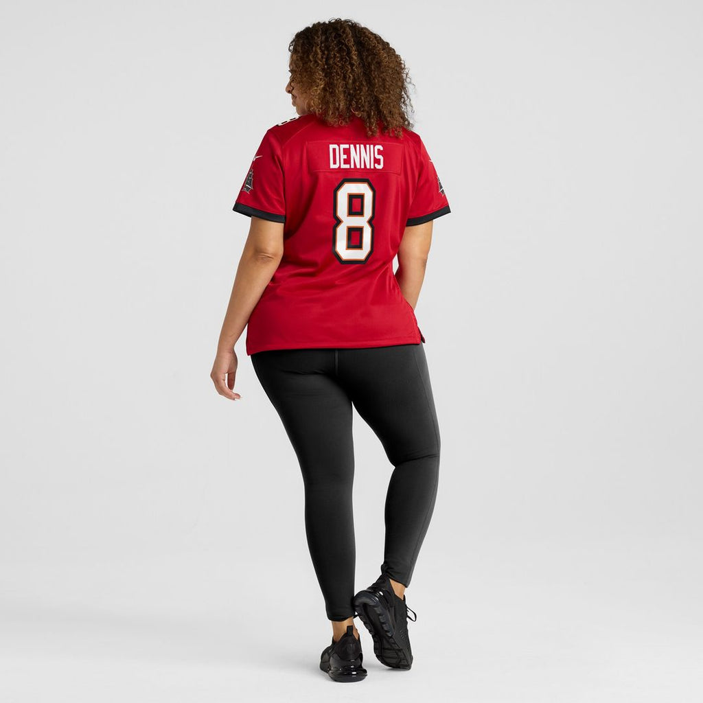 SirVocea Dennis Tampa Bay Buccaneers Women's Game Jersey - Red