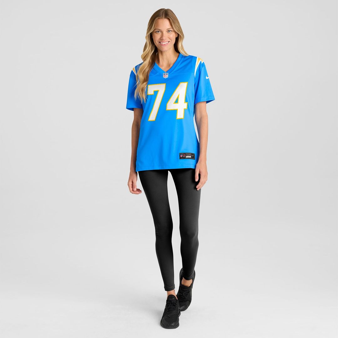 Austin Deculus Los Angeles Chargers Women's Team Game Jersey - Powder Blue