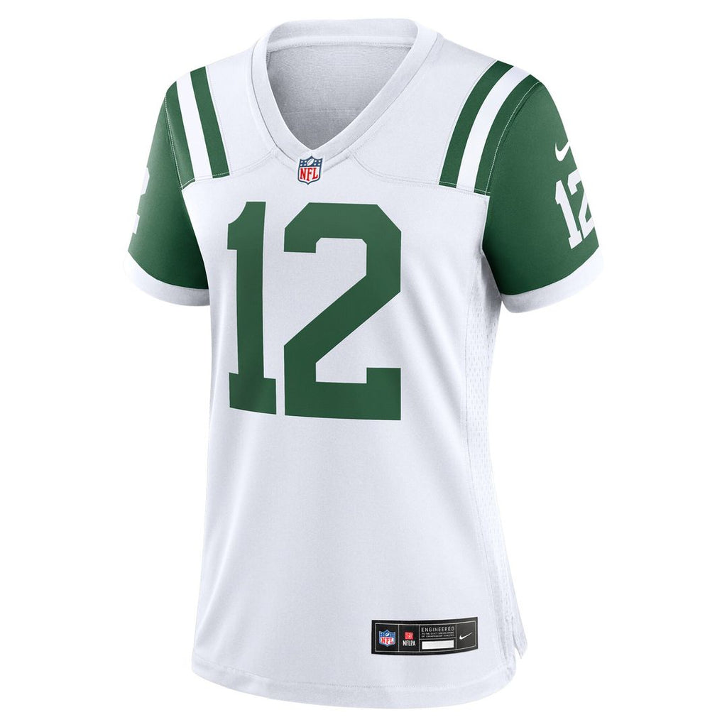Joe Namath New York Jets Women's Retired Player Alternate Game Jersey - Legacy Black