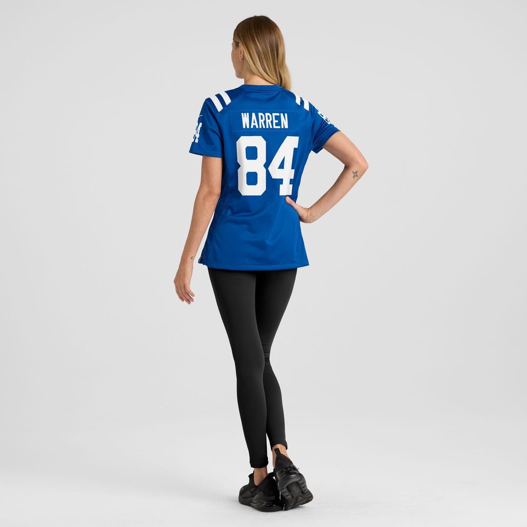 Tyler Warren Indianapolis Colts Women's Game Jersey - White