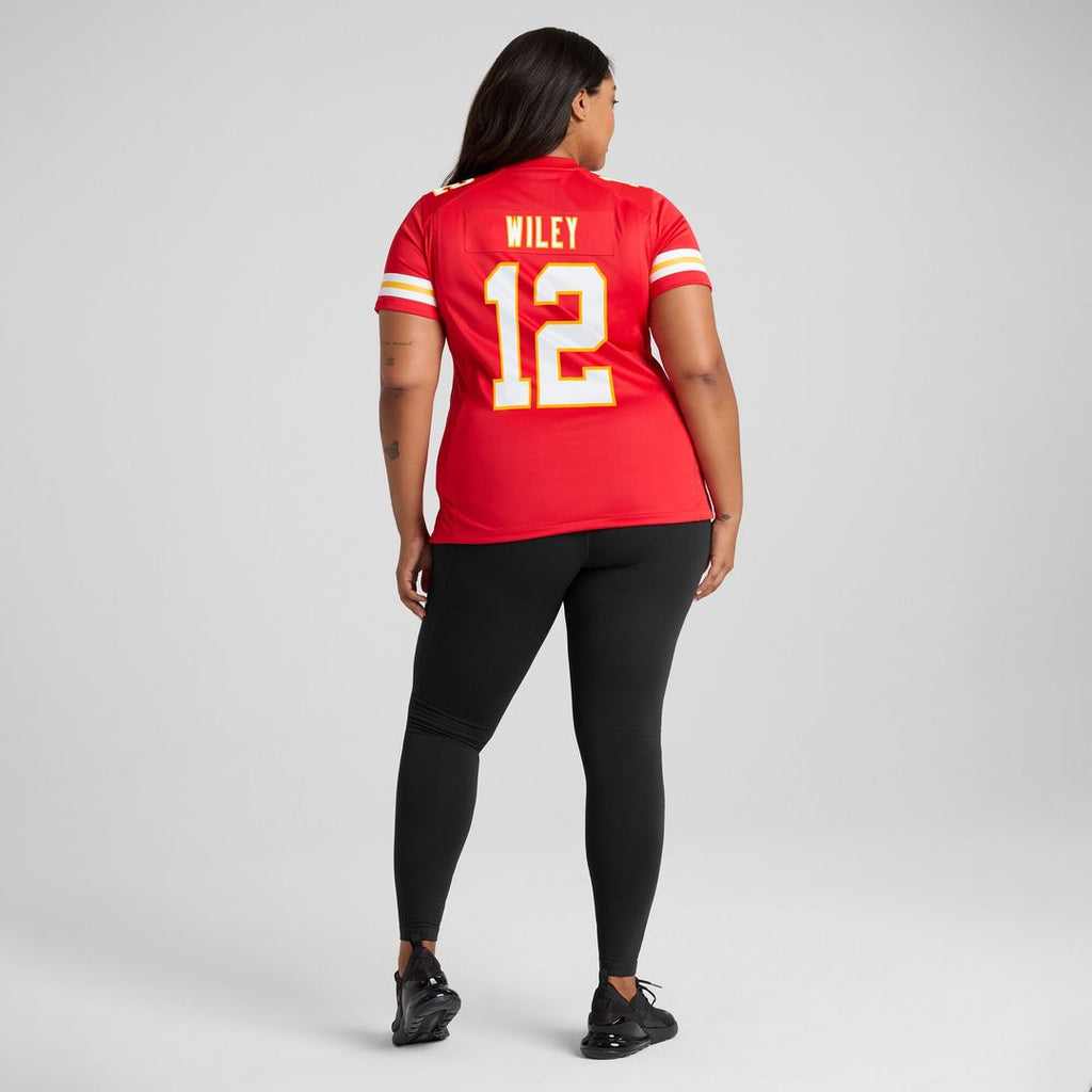 Jared Wiley Kansas City Chiefs Women's Game Jersey - Red