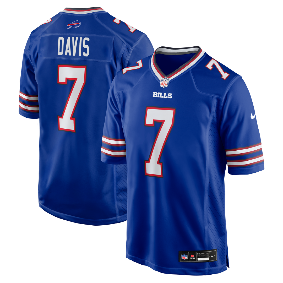 Ray Davis Buffalo Bills Team Game Jersey - Royal