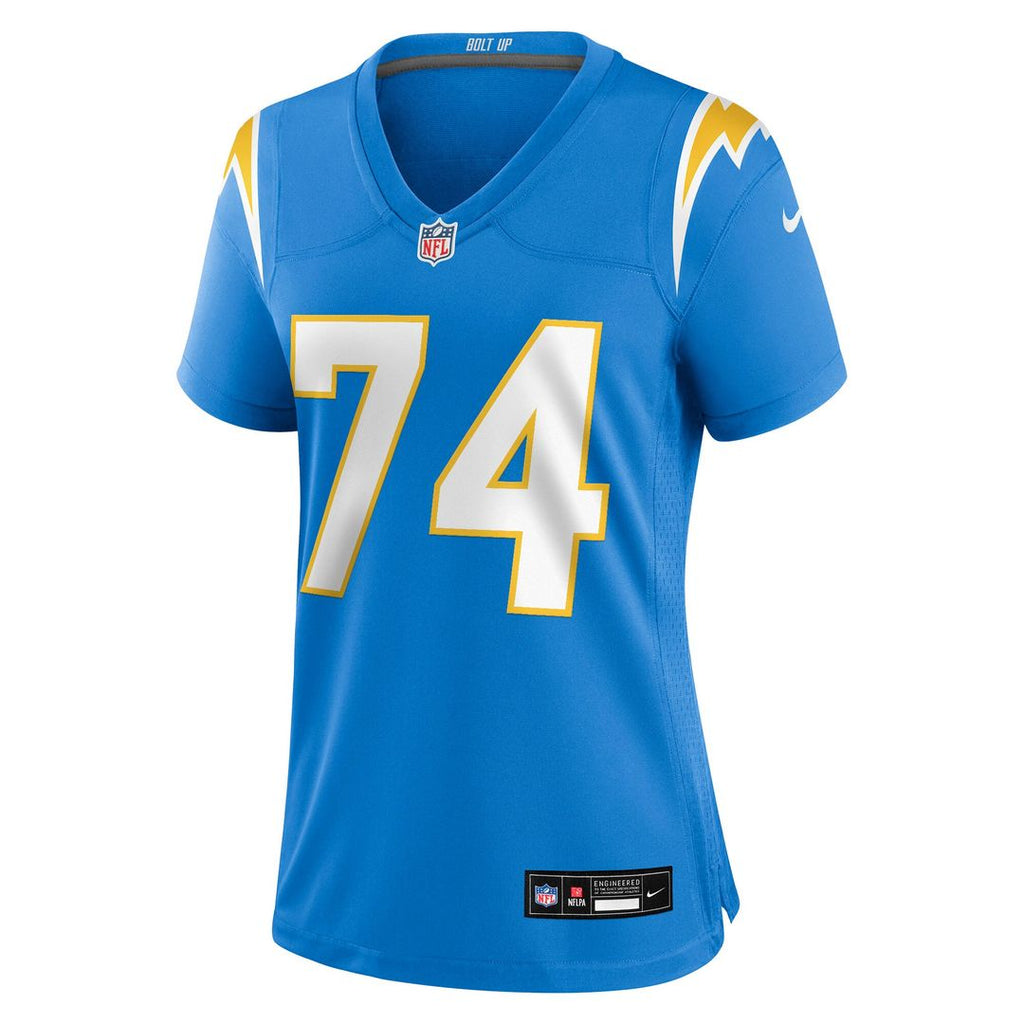 Austin Deculus Los Angeles Chargers Women's Team Game Jersey - Powder Blue