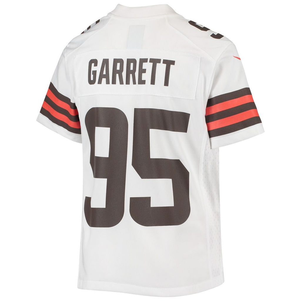 Myles Garrett Cleveland Browns Youth Game Jersey - White