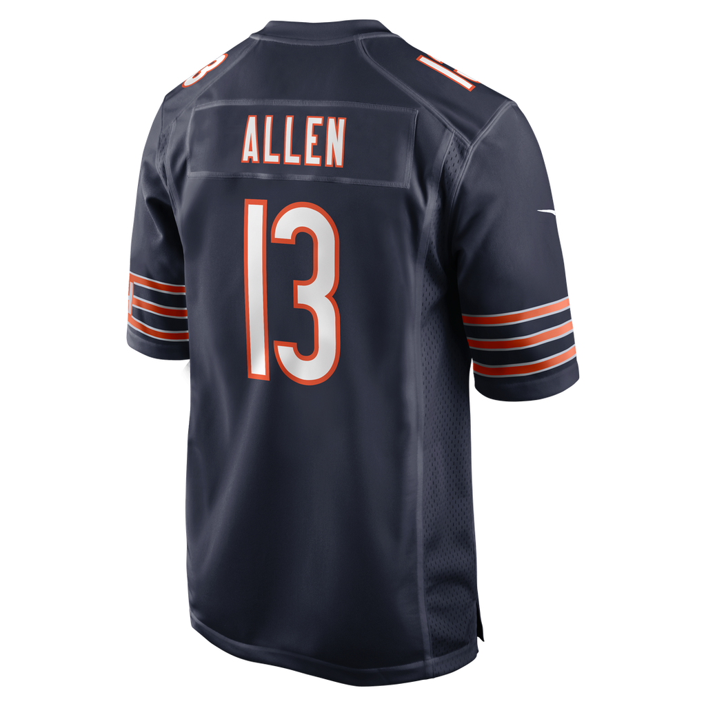 Keenan Allen Chicago Bears Team Game Jersey - Navy
