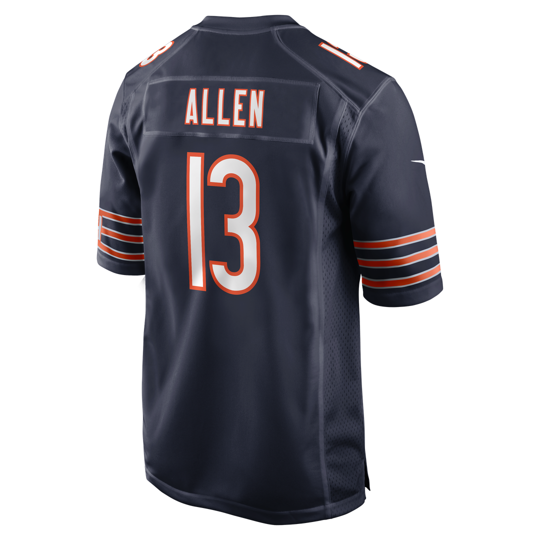Keenan Allen Chicago Bears Team Game Jersey - Navy