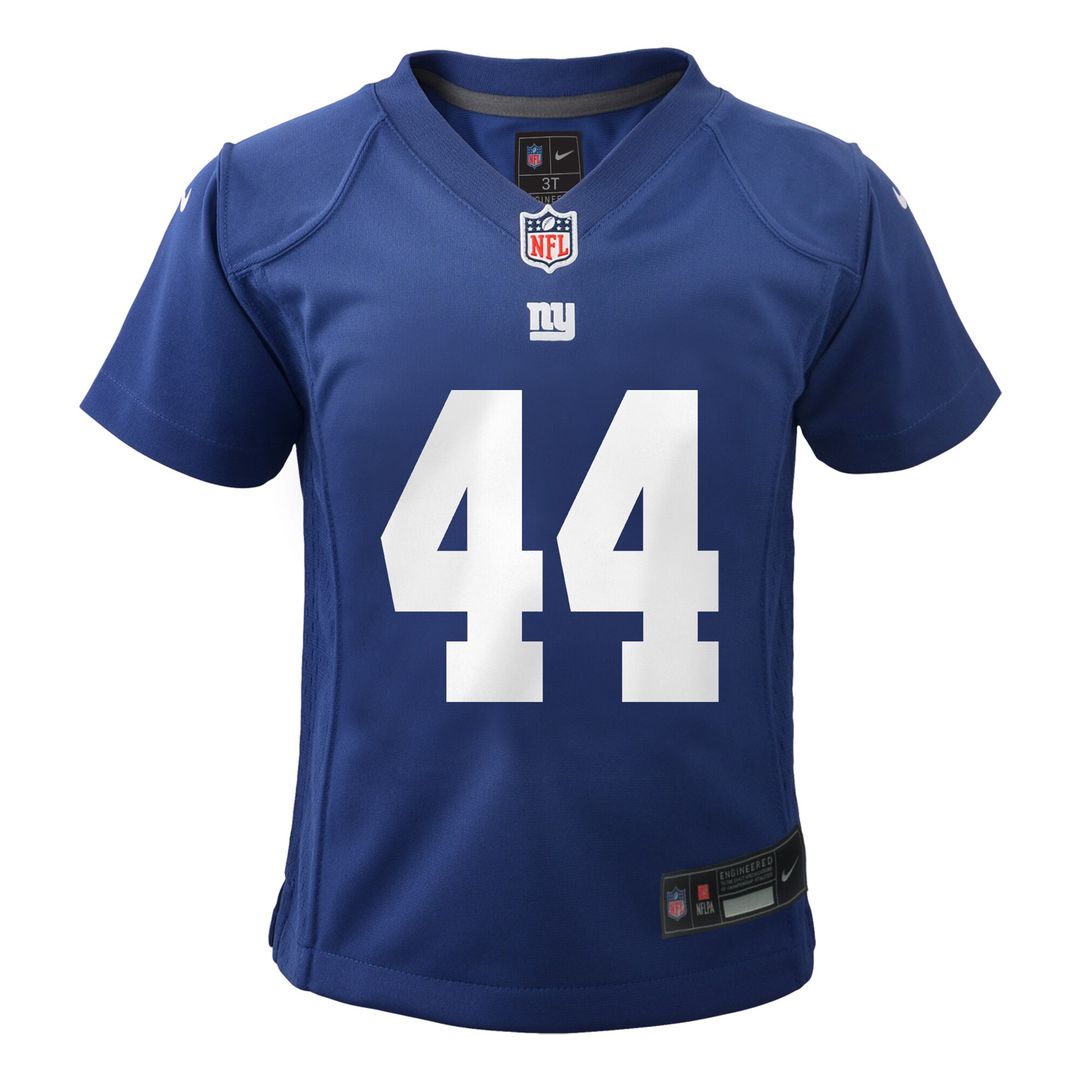 Cam Skattebo New York Giants Toddler Team Game Jersey - Royal