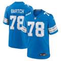 Ben Bartch Detroit Lions Team Game Jersey - Blue