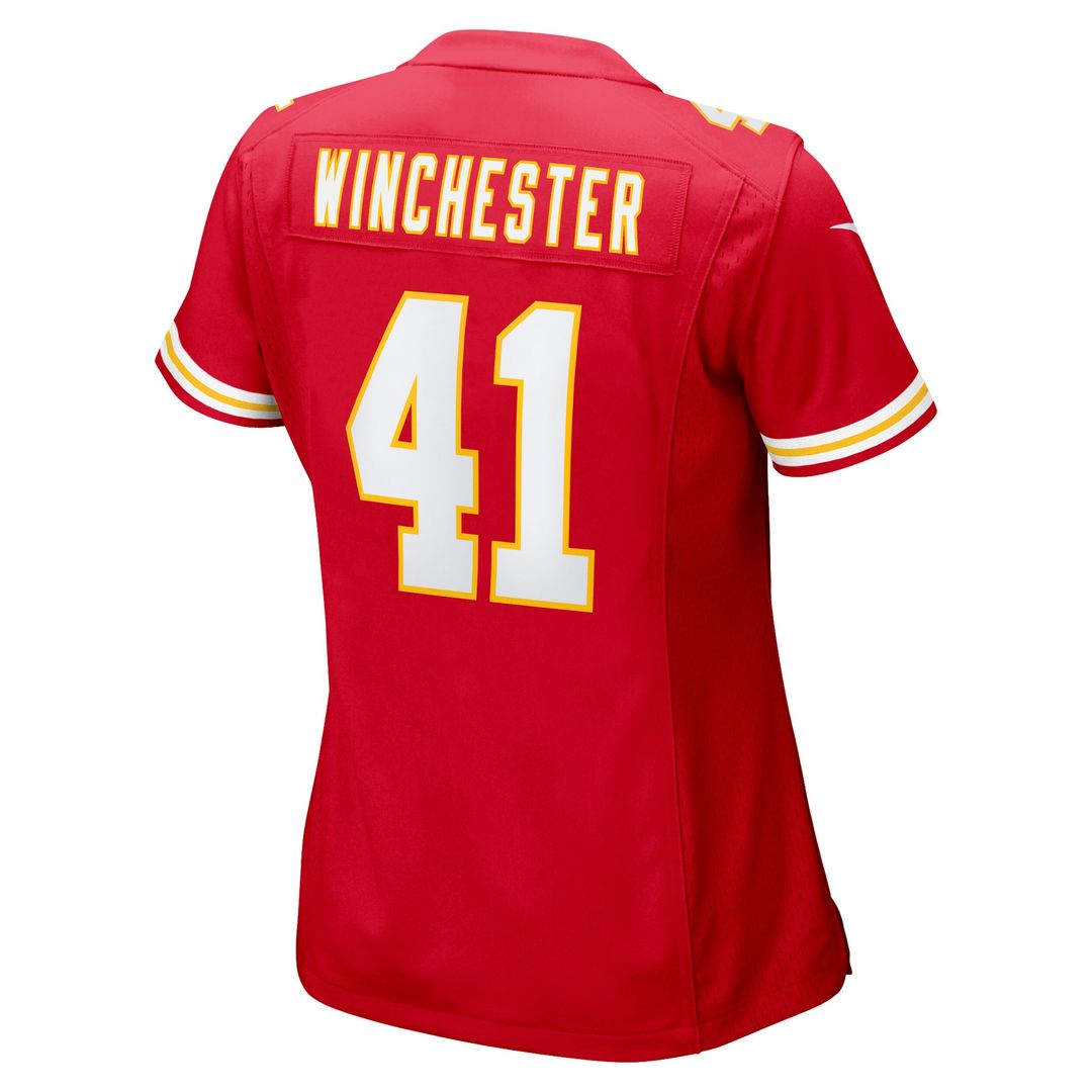 James Winchester Kansas City Chiefs Women's Game Jersey - Red
