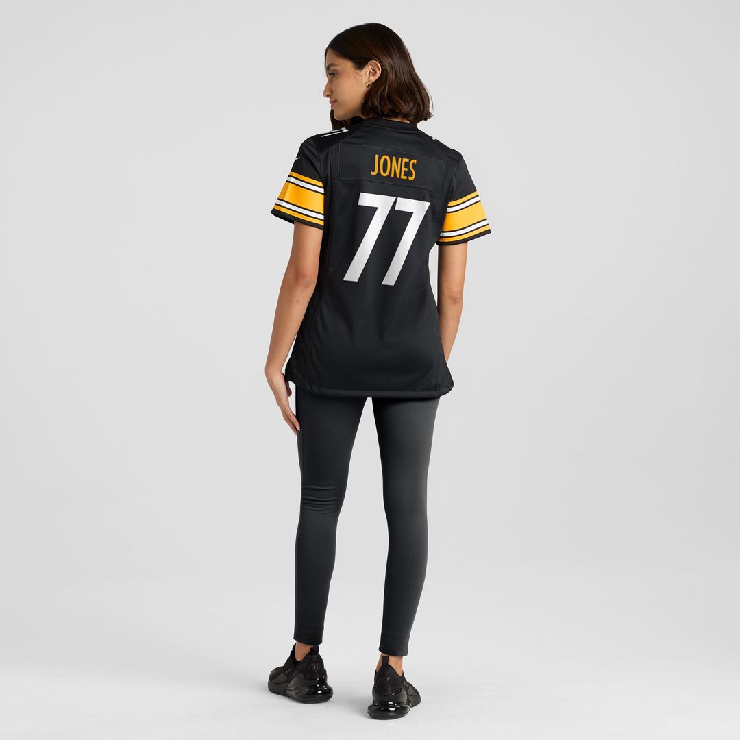 Broderick Jones Pittsburgh Steelers Women's Game Jersey - Black