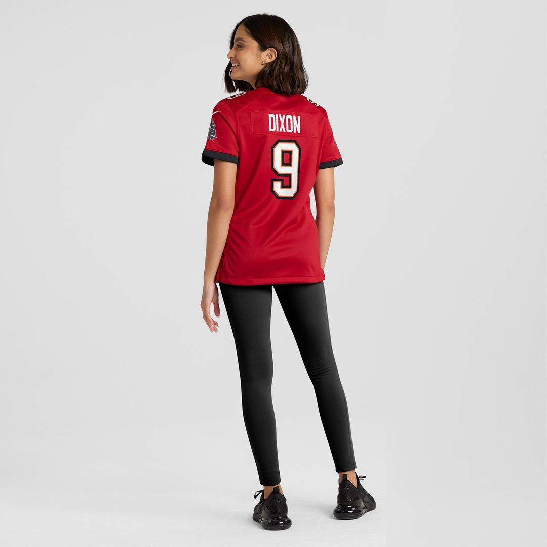 Riley Dixon Tampa Bay Buccaneers Women's Team Game Jersey - Red